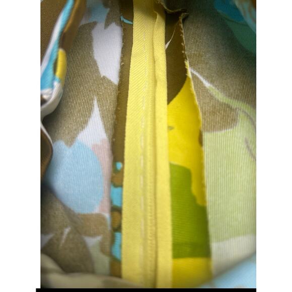 Vintage Mod Full Length Maxi Dress Sleeveless Handmade Back Slit Back Zip Fitted - Picture 7 of 12